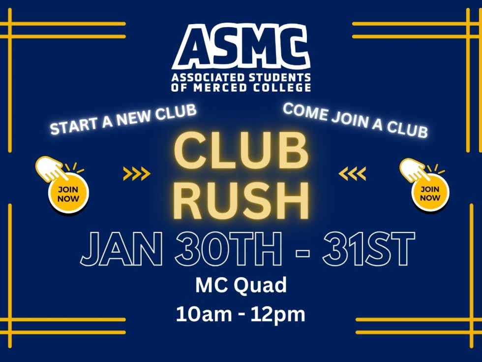 ASMC Club Rush Spring 2024 Merced College