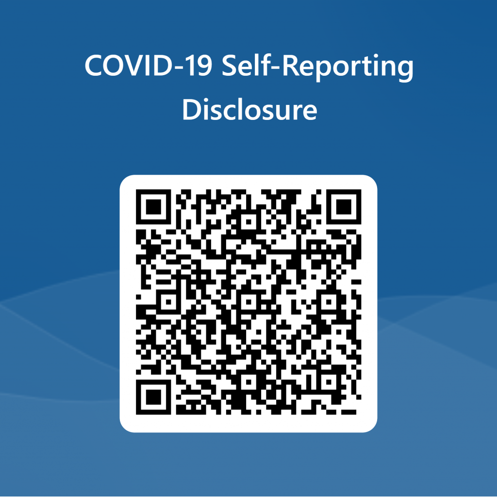 Covid-19 self-reporting disclosure form